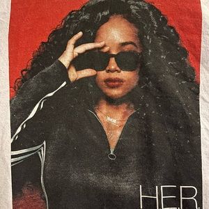 HER Hoodie // size small.  // ok condition.